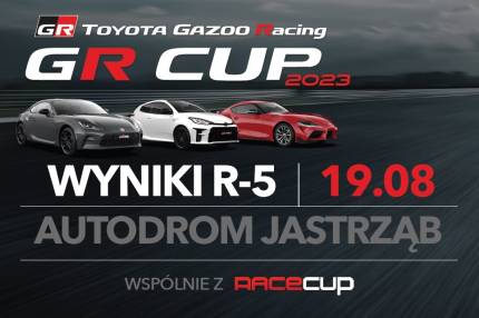 Wyniki 5. rundy TOYOTA GR CUP 2023 na Autodromie Jastrząb